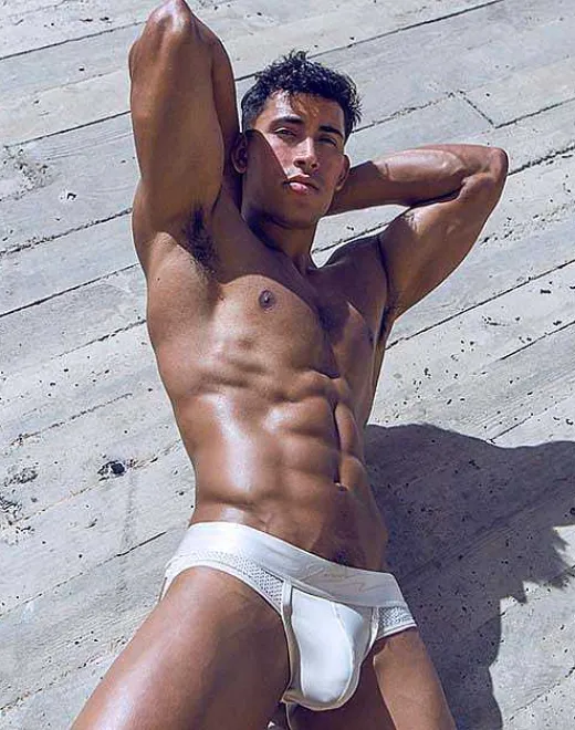 2EROS Jockstraps^Aktiv Boreas Jockstrap Underwear-Whitecap Gray