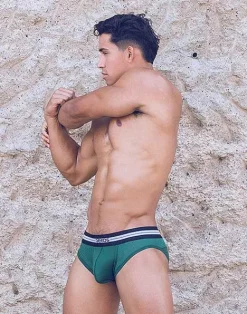 2EROS Active Underwear^Aktiv Helios Brief Underwear-Hunter Green