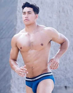 2EROS Active Underwear^Aktiv Helios Brief Underwear-Dark Blue