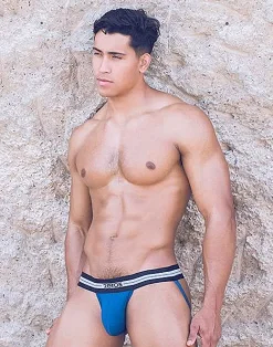 2EROS Active Underwear^Aktiv Helios Jockstrap Underwear-Dark Blue