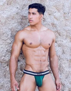 2EROS Jockstraps^Aktiv Helios Jockstrap Underwear-Hunter Green