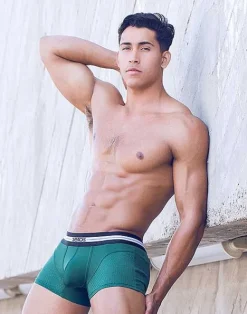 2EROS Active Underwear^Aktiv Helios Trunk Underwear-Hunter Green