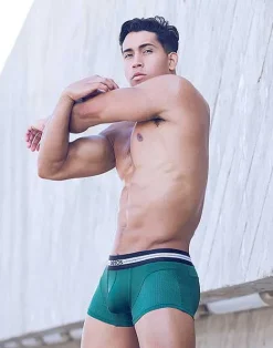 2EROS Trunks^Aktiv Helios Trunk Underwear-Hunter Green