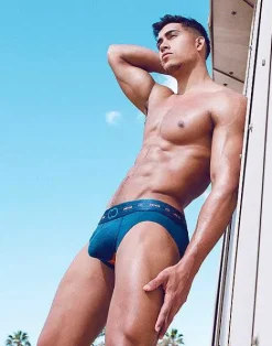 2EROS Active Underwear^Aktiv Nrg Brief Underwear-Blue