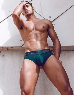 2EROS Briefs^Aktiv Nrg Brief Underwear-Green