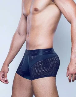 2EROS Trunks^Aktiv Pegasus Trunk Underwear-Black/Green