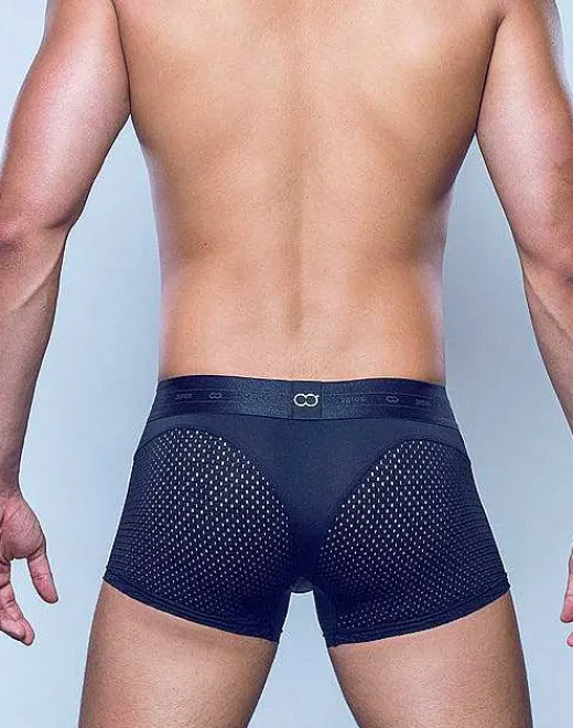 2EROS Trunks^Aktiv Pegasus Trunk Underwear-Black/Green