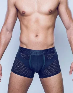 2EROS Trunks^Aktiv Pegasus Trunk Underwear-Black/Green
