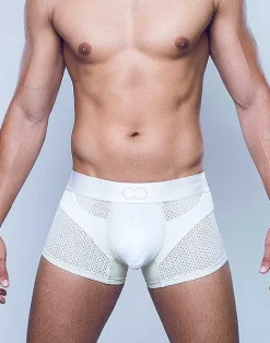 2EROS Trunks^Aktiv Pegasus Trunk Underwear-White/Tan