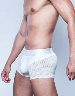 2EROS Trunks^Aktiv Pegasus Trunk Underwear-White/Tan