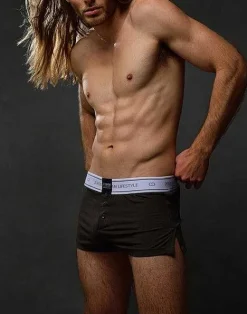 2EROS Boxer Shorts^Bx20 Core Boxer Shorts-Charcoal
