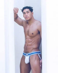 2EROS Jockstraps^Heracles Jockstrap Underwear-White