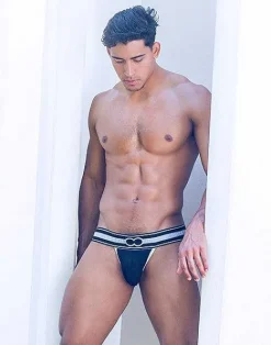 2EROS Thongs^Heracles Thong Underwear-Black