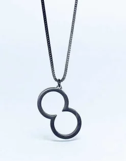2EROS Jewellery^Icon Pendant Necklace-Black