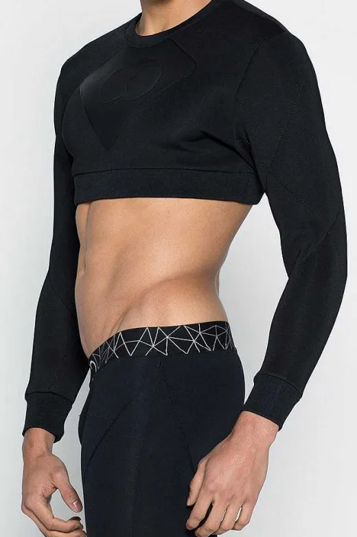 2EROS Beach Tops^J50 Blk Aktiv Short Sweater
