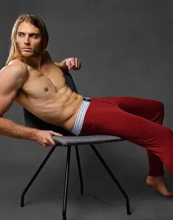 2EROS Loungewear^Lp10 Core Lounge Pants-Cabernet