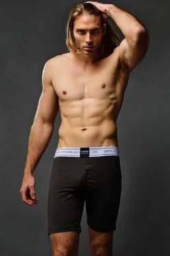 2EROS Loungewear^Ls10 Core Lounge Shorts-Charcoal