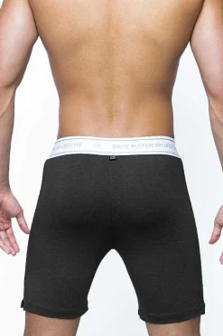 2EROS Loungewear^Ls10 Core Lounge Shorts-Charcoal