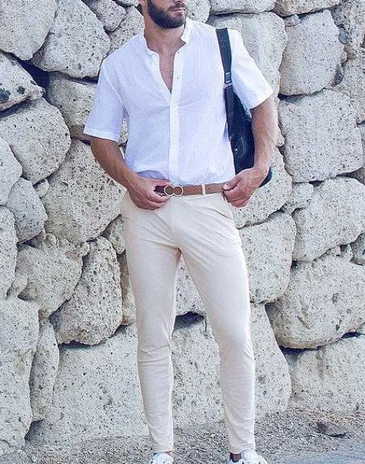 2EROS Shorts & Pants^P60 Bondi Pants-Sand