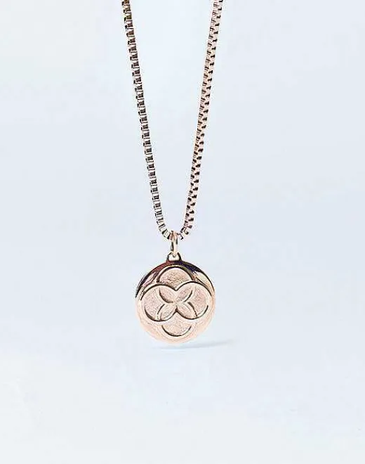 2EROS Jewellery^Regalia Pendant Necklace-Rose Gold