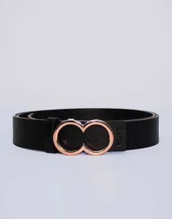 2EROS Leather Goods^Reversible Icon Belt-Black
