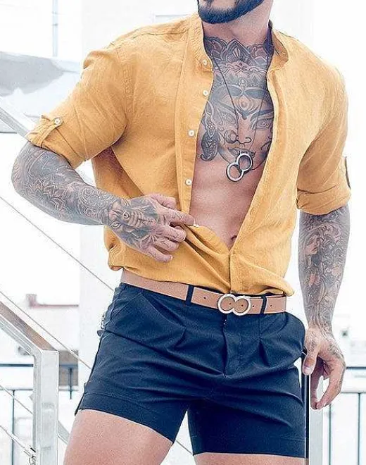 2EROS Beach Shorts^S80 Avalon Shorts-Charcoal