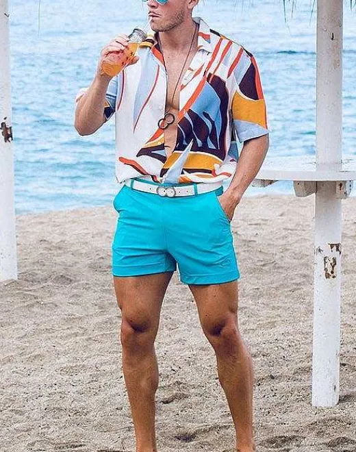 2EROS Shorts & Pants^S60 Bondi (Series 3) Shorts-Aqua