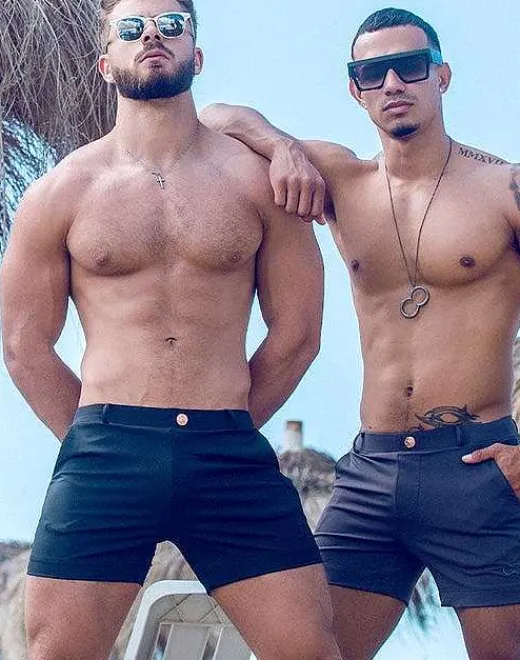 2EROS Beach Shorts^S60 Bondi (Series 3) Shorts-Black