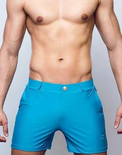 2EROS Sustainable Beachwear^S60 Bondi (Series 3) Shorts-Breeze Green