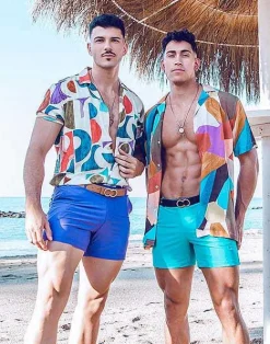 2EROS Beach Shorts^S60 Bondi (Series 3) Shorts-Dusted Purple