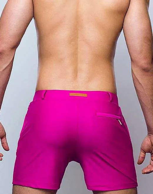 2EROS Beach Shorts^S60 Bondi (Series 3) Shorts-Fuchsia Red