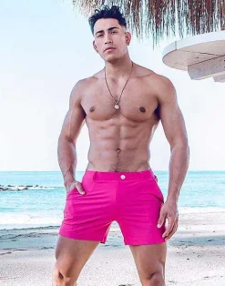 2EROS Beach Shorts^S60 Bondi (Series 3) Shorts-Fuchsia Red