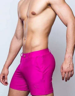 2EROS Sustainable Beachwear^S60 Bondi (Series 3) Shorts-Fuchsia Red
