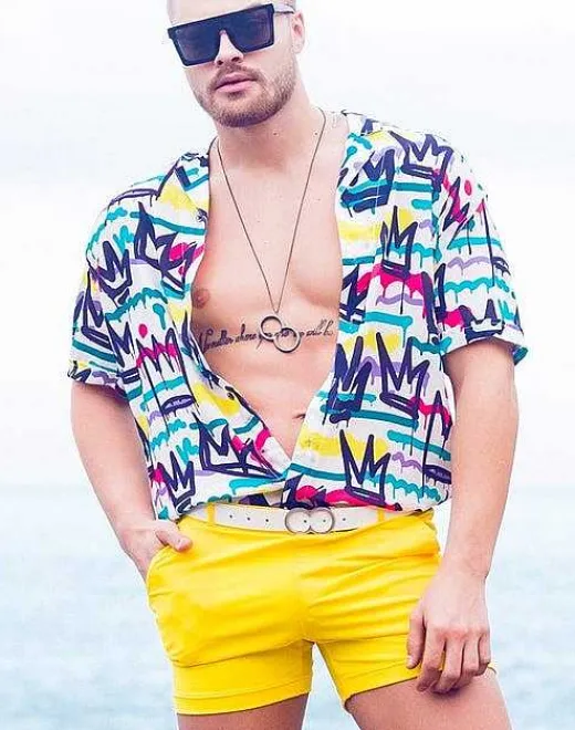 2EROS Beach Shorts^S60 Bondi (Series 2) Shorts-Gold