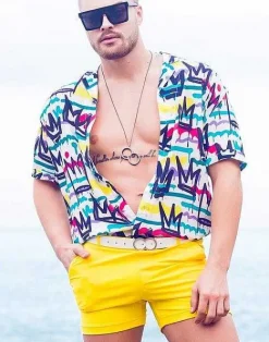 2EROS Shorts & Pants^S60 Bondi (Series 2) Shorts-Gold