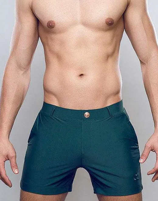 2EROS Beach Shorts^S60 Bondi (Series 3) Shorts-Green