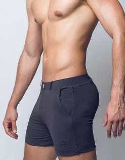 2EROS Sustainable Beachwear^S60 Bondi (Series 3) Shorts-Midnight Grey