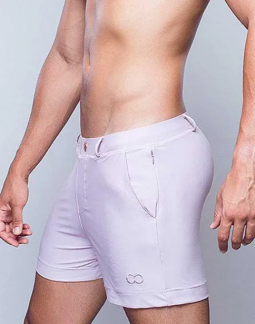 2EROS Beach Shorts^S60 Bondi (Series 3) Shorts-Pastel Pink
