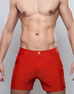 2EROS Beach Shorts^S60 Bondi (Series 3) Shorts-Rust