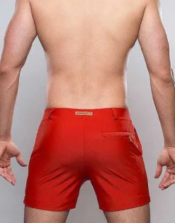 2EROS Sustainable Beachwear^S60 Bondi (Series 3) Shorts-Rust