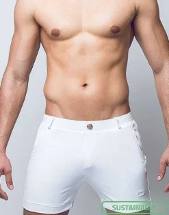 2EROS Beach Shorts^S60 Bondi (Series 3) Shorts-White