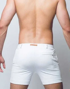 2EROS Sustainable Beachwear^S60 Bondi (Series 3) Shorts-White