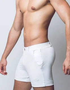 2EROS Sustainable Beachwear^S60 Bondi (Series 3) Shorts-White