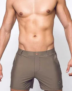2EROS Shorts & Pants^S60 Bondi Shorts (Series 3)-Shitake