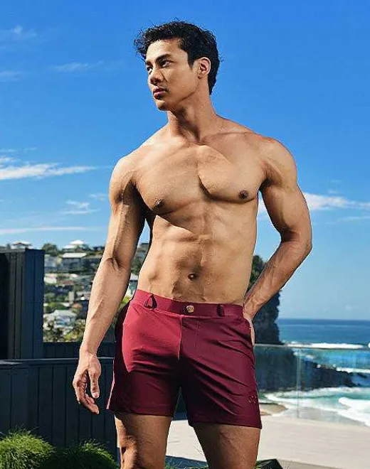 2EROS Shorts & Pants^S60 Bondi Shorts (Series 3)-Tawny Port