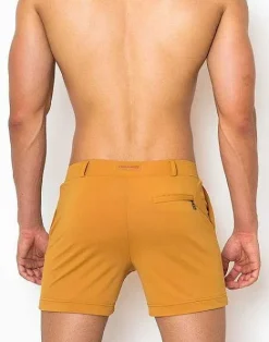 2EROS Beach Shorts^S60 Bondi Shorts-Almond