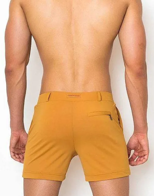 2EROS Shorts & Pants^S60 Bondi Shorts-Almond