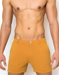 2EROS Shorts & Pants^S60 Bondi Shorts-Almond