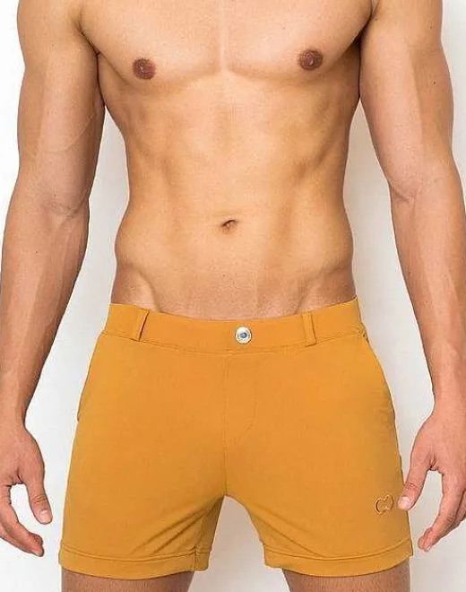 2EROS Shorts & Pants^S60 Bondi Shorts-Almond