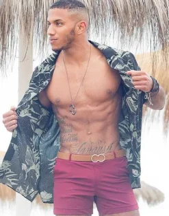 2EROS Shorts & Pants^S60 Bondi Shorts-Cabernet